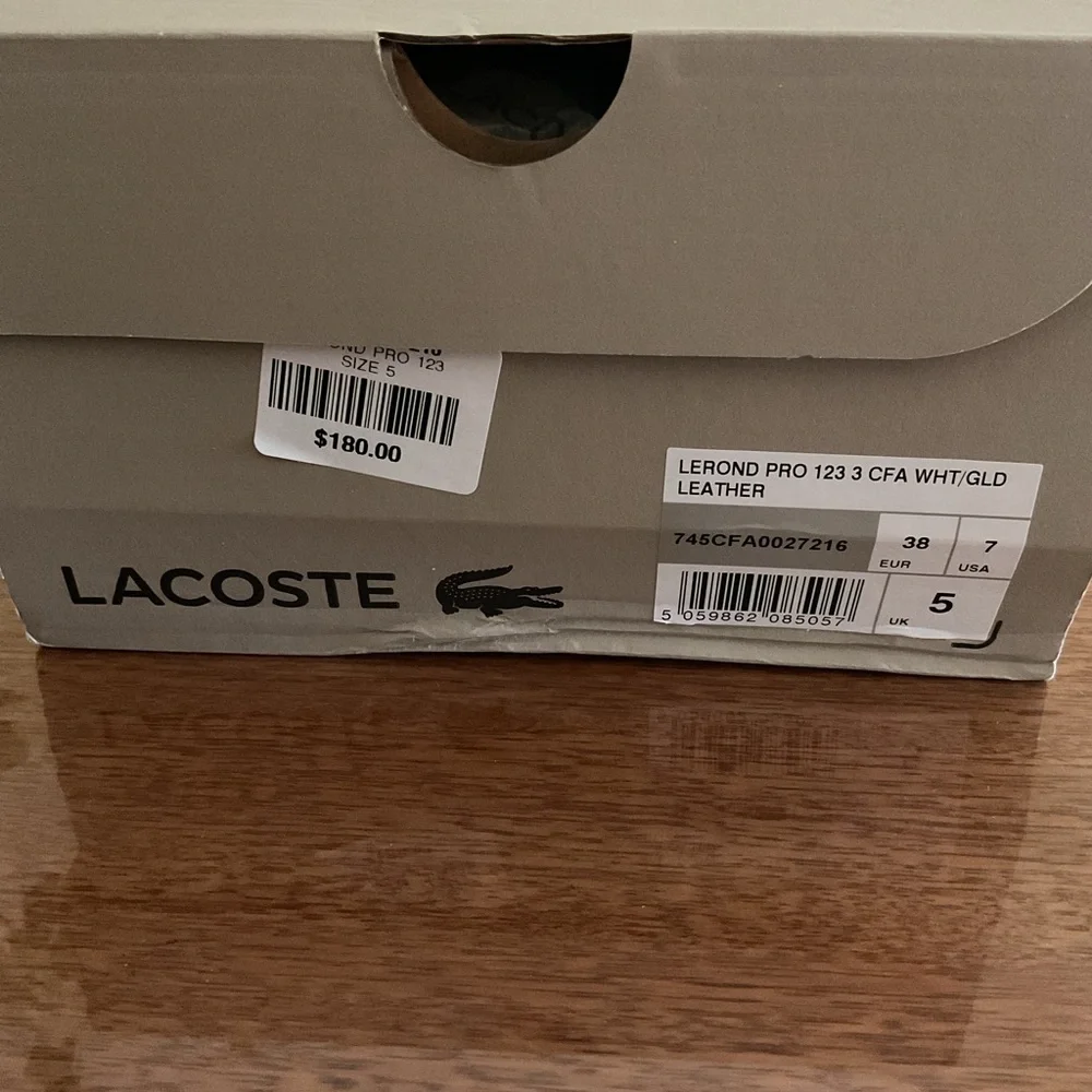 Lacoste ‘Lerond’ Pro Sneakers. - Picture 3 of 8